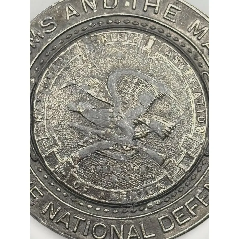 Wyoming Studio Art Works NRA Belt Buckle